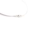 Les Trésors De Lily [J7216] - Silver 'Choréographie' Steel Necklace - Pattern Width 8 Mm