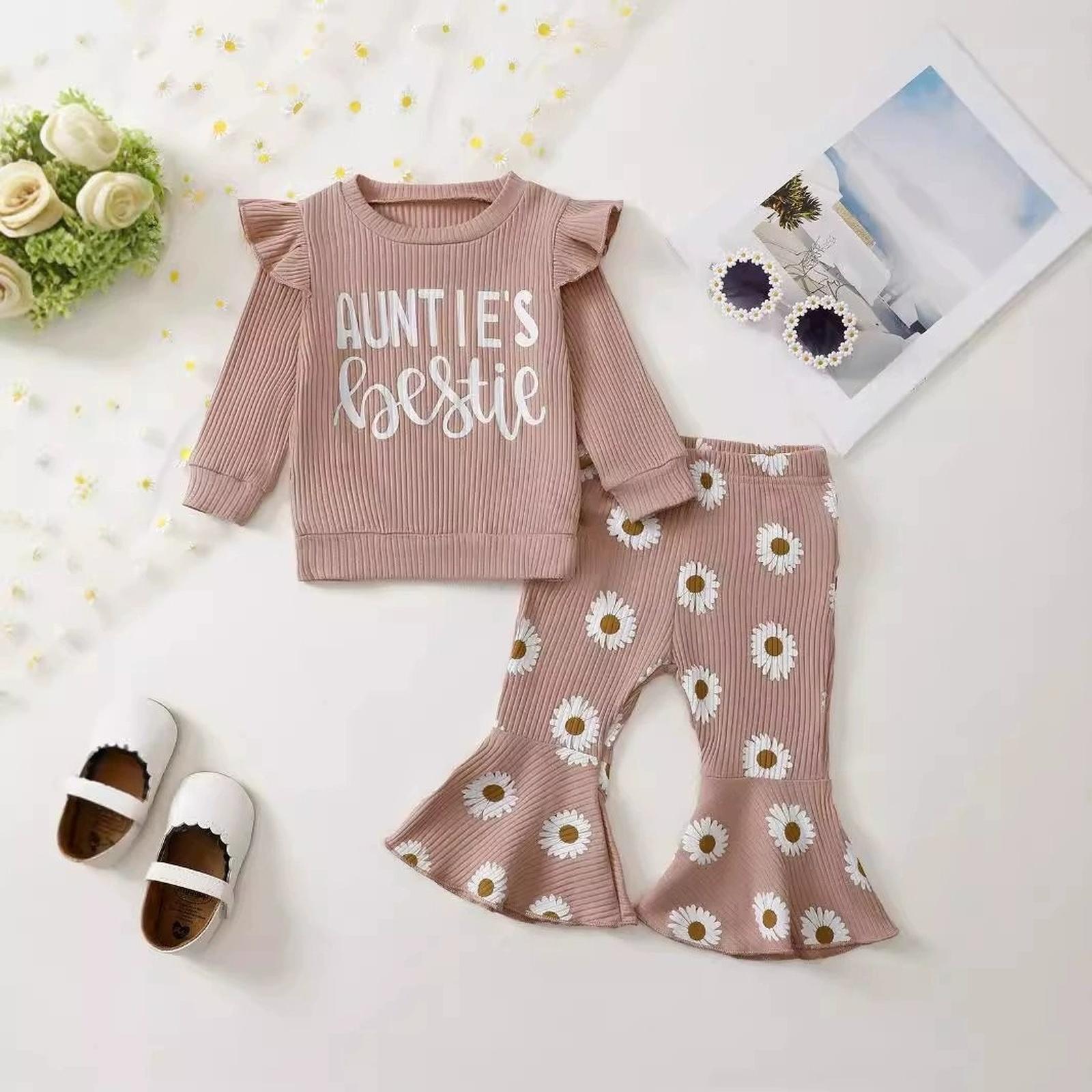 

Summer 2-Piece Set: Cute T-Shirt + Pants 100