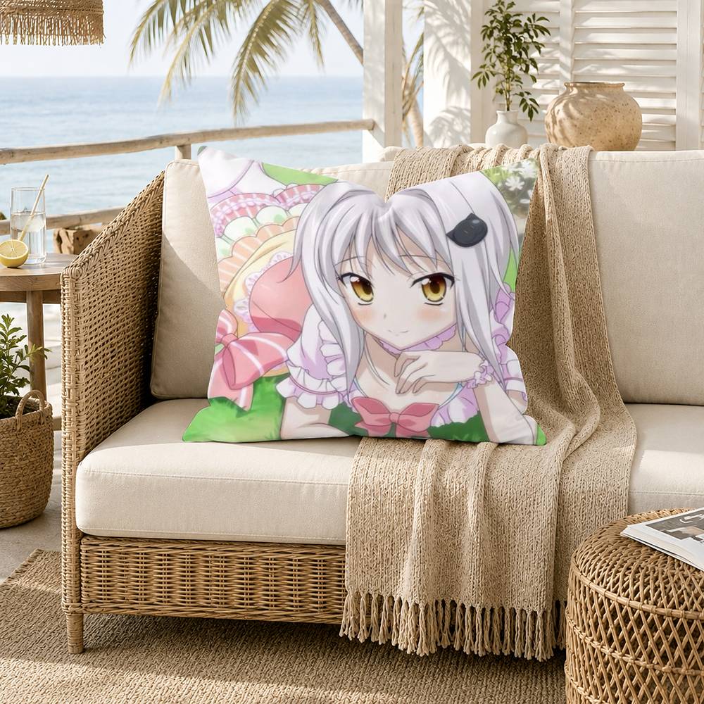 HHigh School DxD KKoneko Toujou Pillow Case for Sofa Living Room Home office Decor Protective Cover