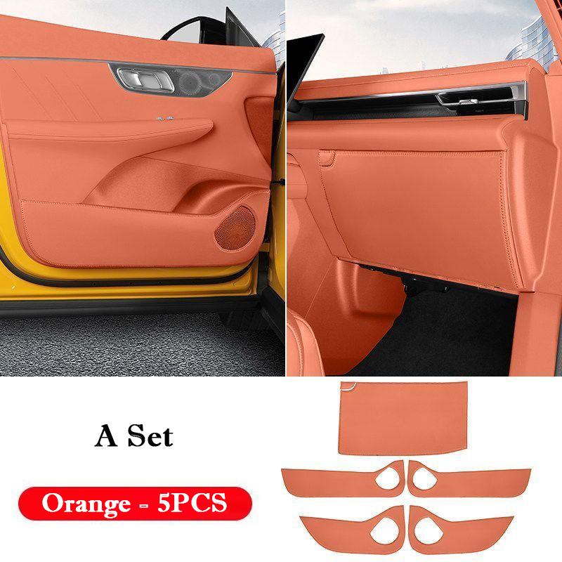 For Changan Deepal S07 S7 Thickened Leather Car Door Anti-kick Pad Glove box Protective Sticker Interior Decoration Accessories