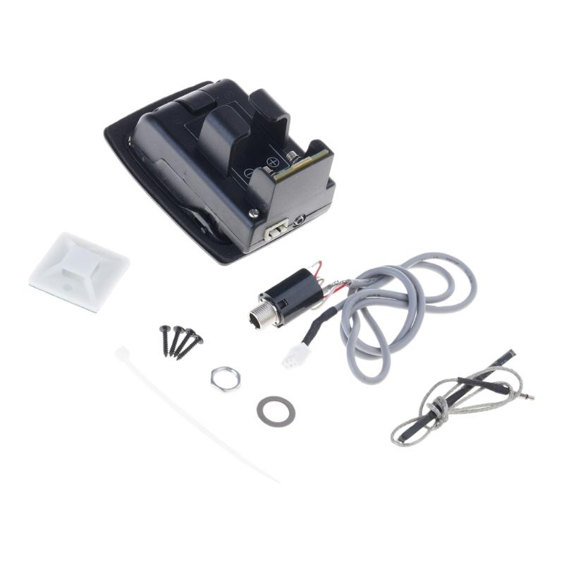 Guitar Pickup with Tuner and LCD Display Pickups 4-Bands Electric Guitar Pickups