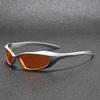Ochelari de soare noi Y2K pentru bărbați și femei Ochelari sport pentru ciclism Ochelari trendy pentru fotografie de stradă femei Ochelari de soare la modă bărbați
