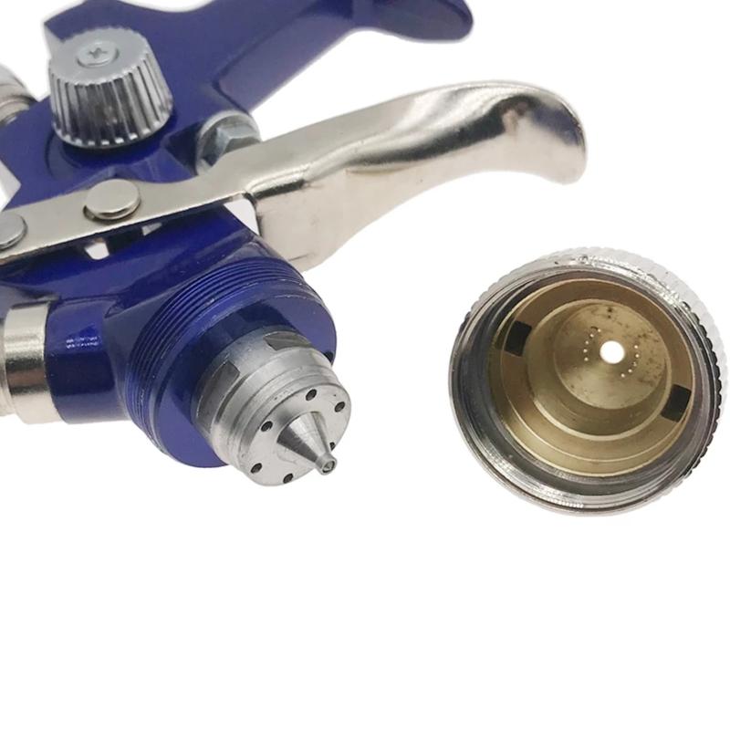 3 Pieces Spray Gun Accessories H-827 1.4 Mm/1.7mm/2.0mm Nozzle Cap Replacement for Painting for Cars Automotive Paint Sp