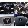 For 2022-2025  Changan Eado Plus Car Logo Stickers Front Rear Steering Wheel Metal Sticker
