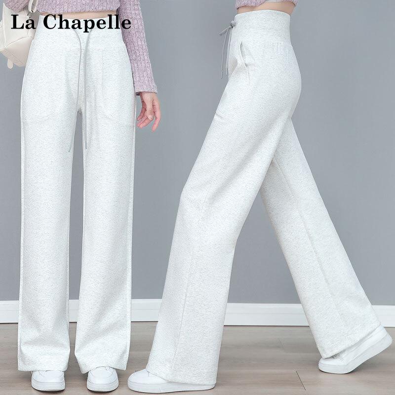 La Chapelle Women s High-Waist Wide-Leg Casual Pants 2XL
