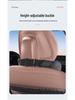 Car Seat Neck and Lumbar Support Pillow – Universal Flannel Cushion for All Seasons