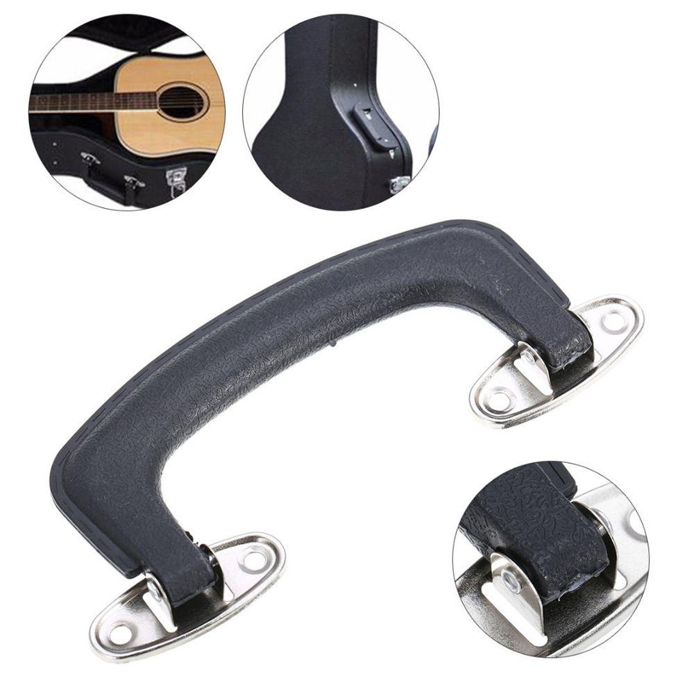 Maniglia Portatile Nera in Plastica da 152mm per Custodia di Chitarra Sostituzione Maniglia per Valigia Scatola Bagaglio Maniglia per Borsa Accessori