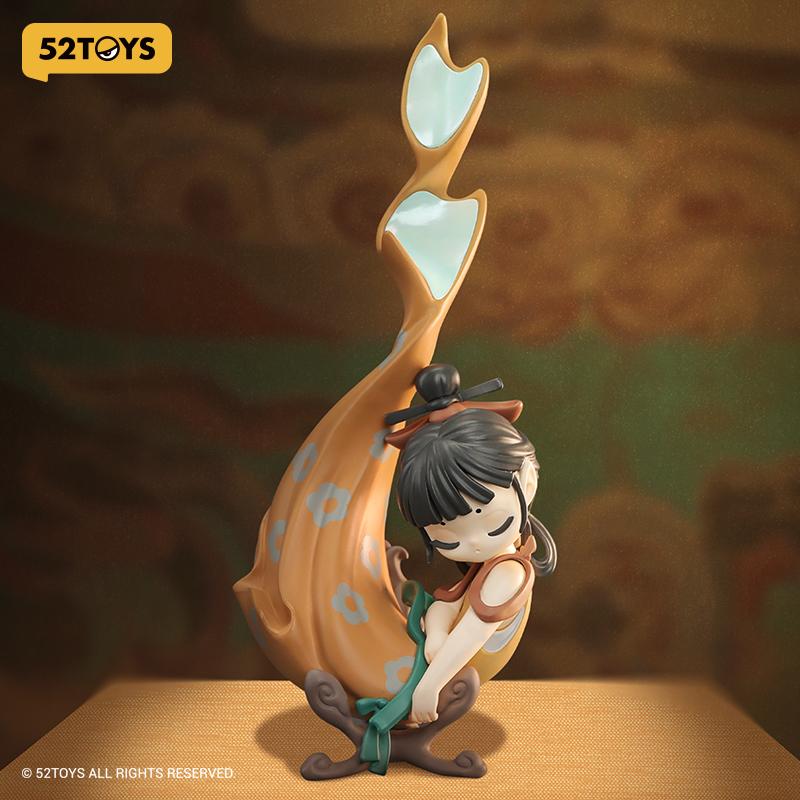 

52TOYS Blind Box Sleep The Treasure Gallery Series, Mystery Box, Random Box, 1PC Cute Figure Collectible Toy Desktop Decoration помаранчевий