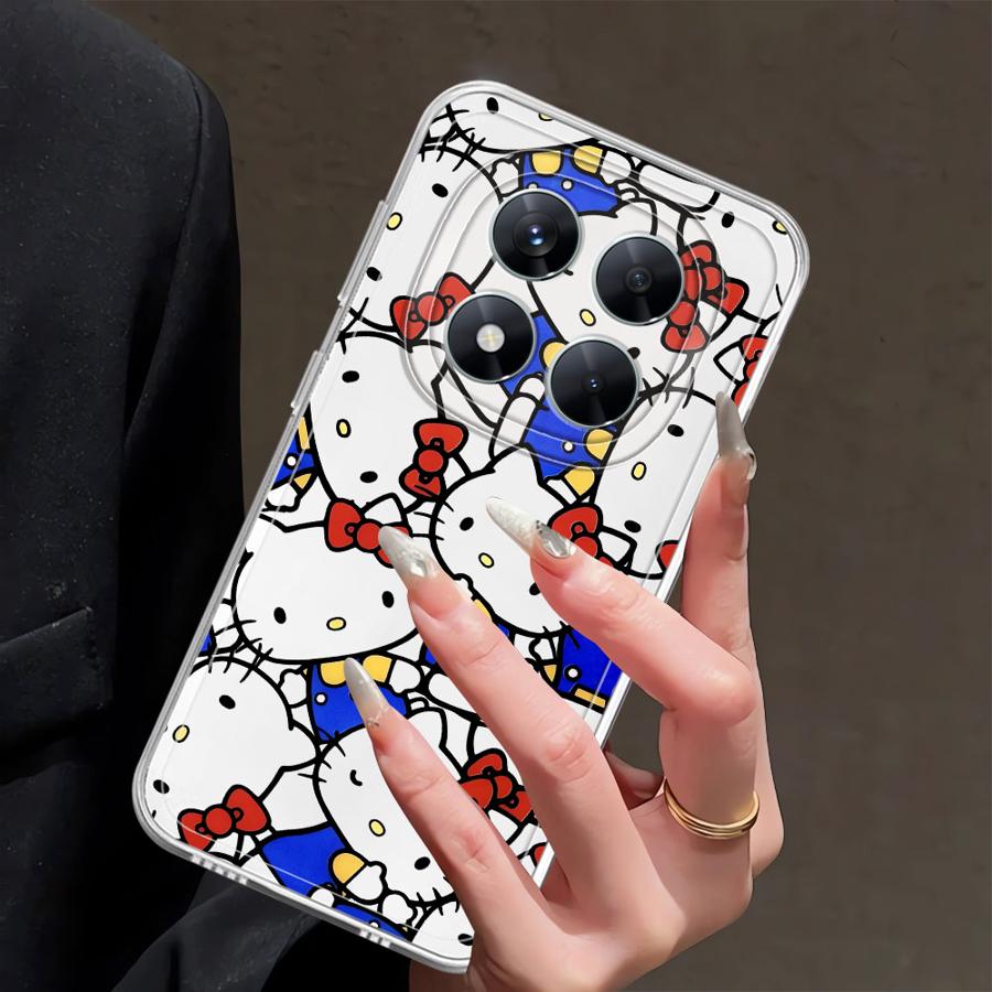 Case for Xiaomi Redmi Note 14 Pro Plus 10S 11 A4 11S 14C 12S 9 10 13C Note 13 12 Soft Phone Cover Fashion Hello Kitty