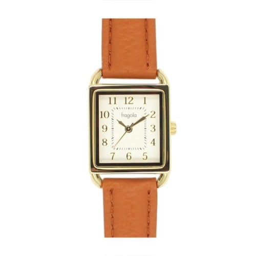 

Follow Fragola Square Watch H04322A-1 OR Women s Orange