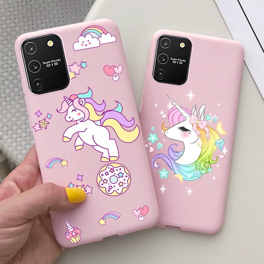 For Samsung Galaxy S10 Lite 2020 Case Colorful Flower Silicon Soft Back Cover For Samsung S10 Lite 2020 S5 S10lite SM-G770F Etui