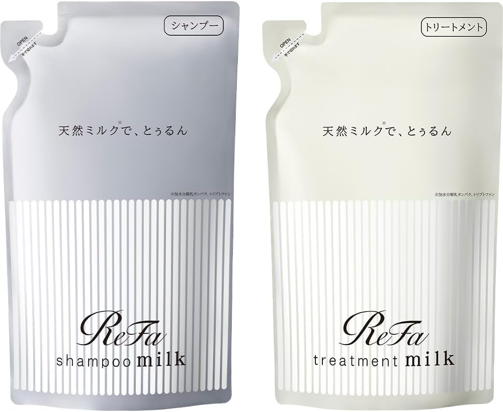 

ReFa Milk Protein Shampoo Treatment Refill Set &