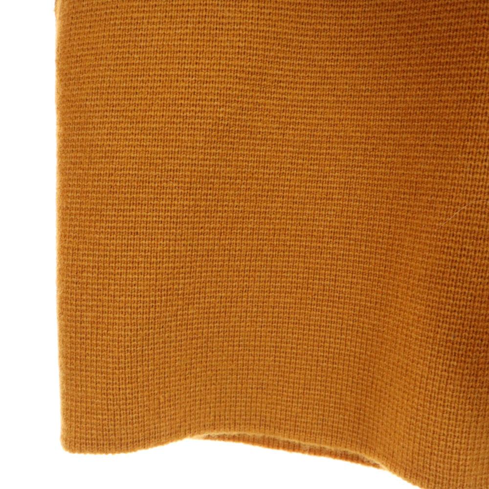 IRENE wool blend Long sleeve knit 36 Orange series Cut Women Used