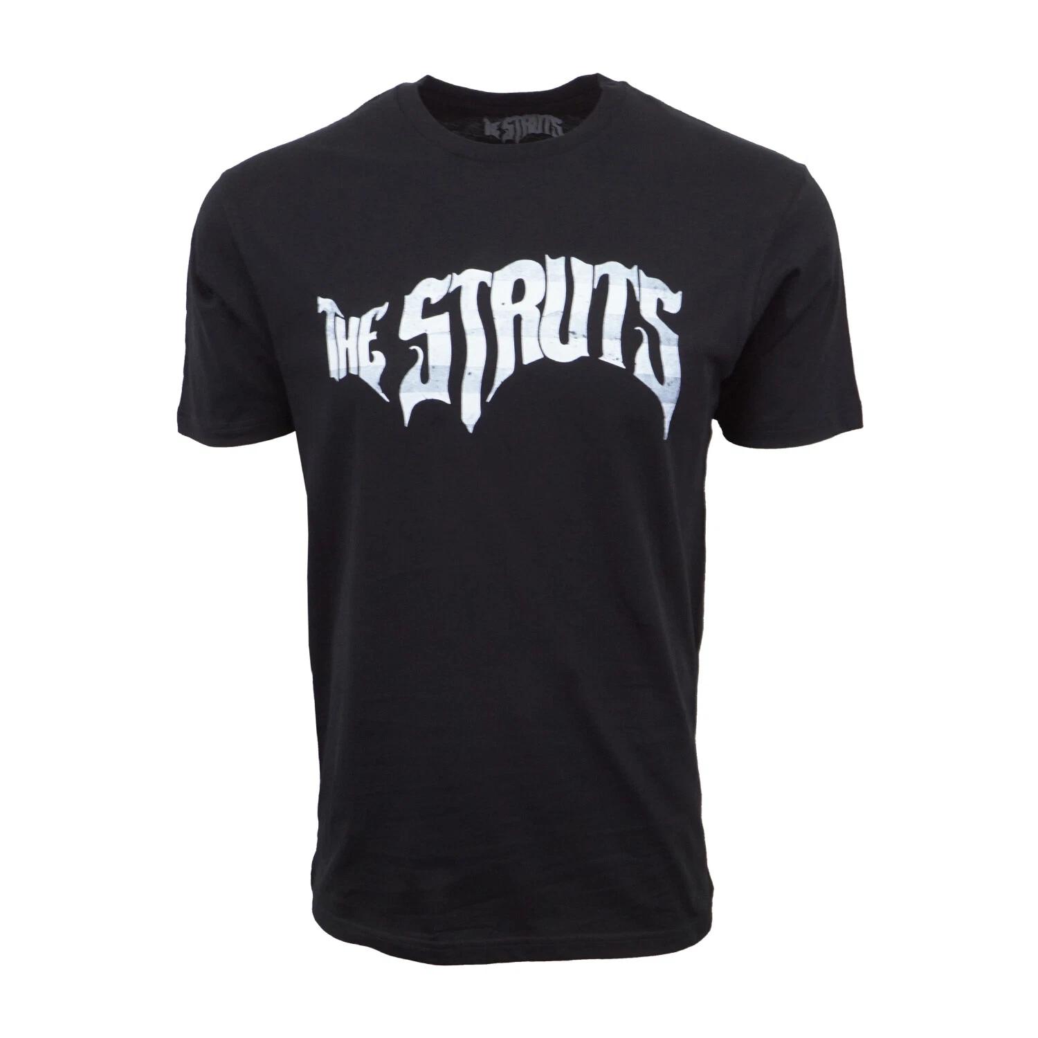 Unisex Adult Casual Graphic THE STRUTS ION JACK LOGO T SHIRT T-Shirt M