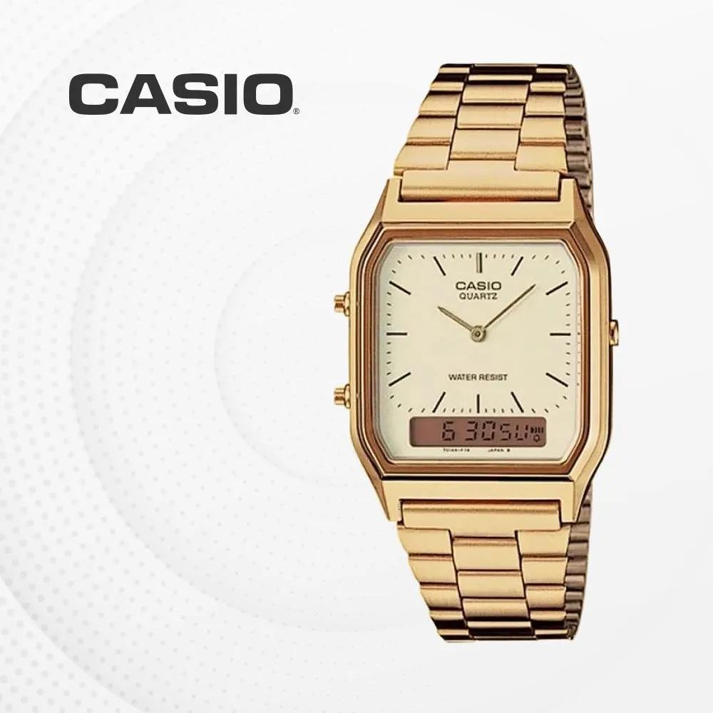 Cio CIO Metal Band Gold Couple Wristwatch Fashion Watch Fashion Item AQ230 AQ-230GA-9D AQ-230GA-9D