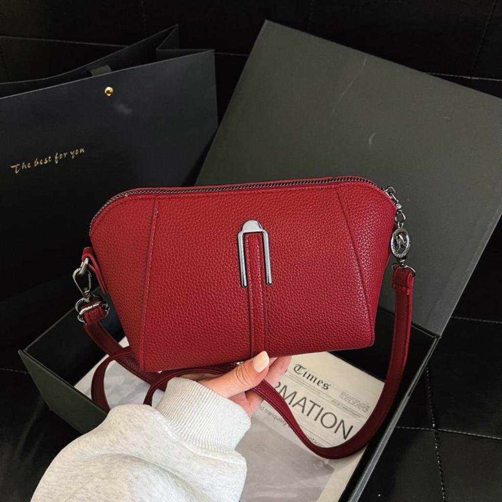 Xeie Thuk Crossbody Bag Women PU Minimalist Casual Daily
