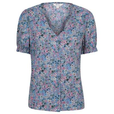 Womens/Ladies Cannes Button Top