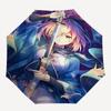 1pc Anime Character Sword Master Outdoor Umbrella - Automatic Opening/Closing, 3-Fold Design, 8-Bone Iron Frame, Perfect Gift for Fans, Travelers, Dai