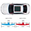 Flexible T Type Sunroof & Windshield Seal Rubber Trim Weatherproof Adhesive Strips Automotive Seal Strips 2 Meter for Car