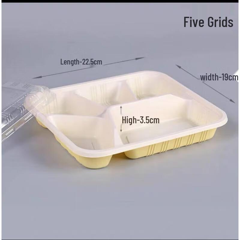 Miling Disposable Multi-Compartment Food Containers