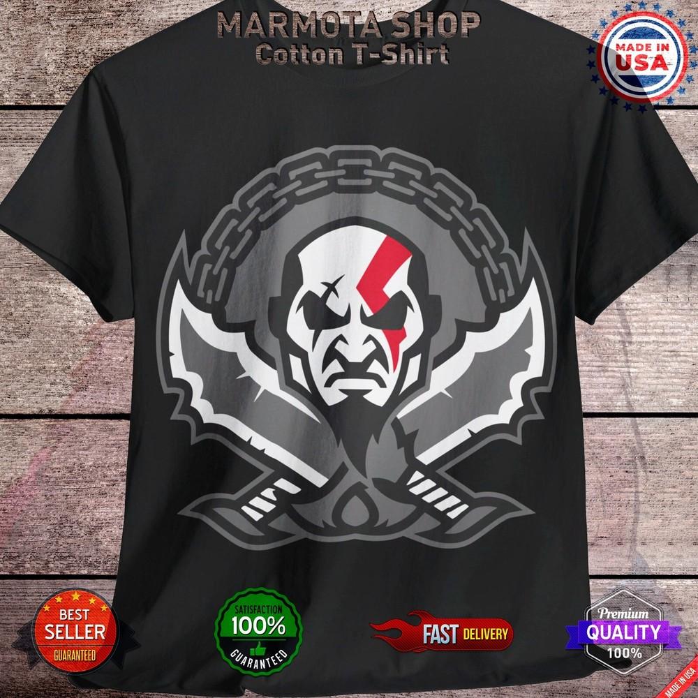 

Футболка God of War Kratos Ragnarok Мягкая футболка Подарок Все размеры Унисекс Спарта M