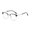 2026 TR90 Ultra-light Semi-rim Browline Blue Light Blocking Business Glasses Frame