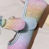 New Four Seasons Versatile Princess Color Gradient Fashion Children's Shoes Elegant Dress Dressing Girls' Children's Shoes
