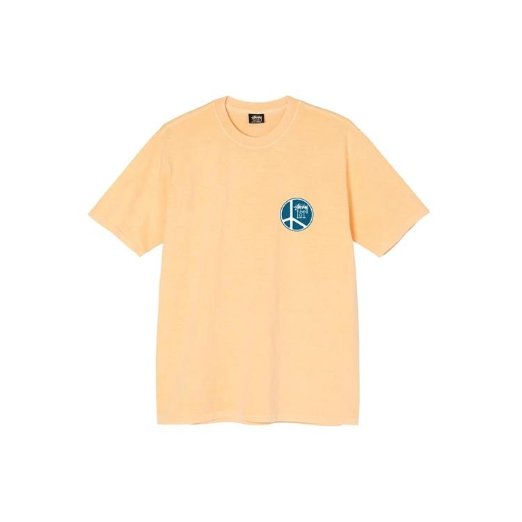 Stussy Peace Dot Pigment Dyed Tee LogoT Unisex 1904723