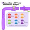 DIY Craft Crochetobe Crochet Holder Needles Stitches 3 In 1 Magic Circle Crochet Tool Yarn Knitting Knitting Needles Tools