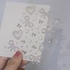 3D Sparkle Stars Heart Acrylic Crystal Stickers Kids DIY Decoration Self Adhesive  Diamond Pearls Gems Stickers Rhinestones