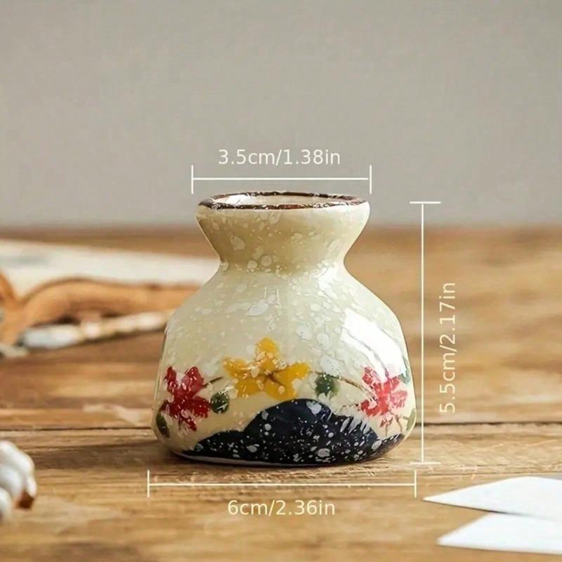 1 pz Portastuzzicadenti in Ceramica Retrò - Decorazione Creativa per Cucina e Sala da Pranzo, Adatto per Uso Domestico e Ristorante