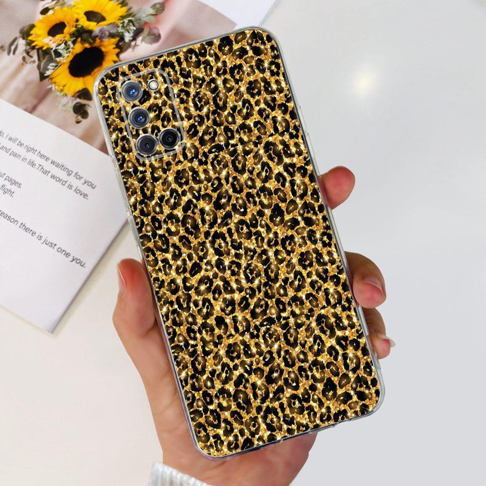For OPPO A92 Case CPH2059 Fashion Marble Butterfly Clear Funda Soft Silicone Phone Cover For OPPO A72 A52 CPH2061 CPH2067 Bumper