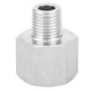 2PCS BSP Pipe Fitting Connector Stainless Steel Female Thread   Male Thread ConnectorFemale Thread 1 2in   Male Thread