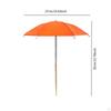 Ombrello per Piante Protezione Solare, Robusto Versatile Impermeabile Copertura Tettoia Ombrellone per Fiori da Giardino