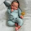 50 CM Pano Macio Corpo Pêssegos Reborn Baby Doll com 3D Múltiplas Camadas Pintura Pele Realista Vinil Completo Menina Bonecas Veias Visíveis Kid Playmate Toy