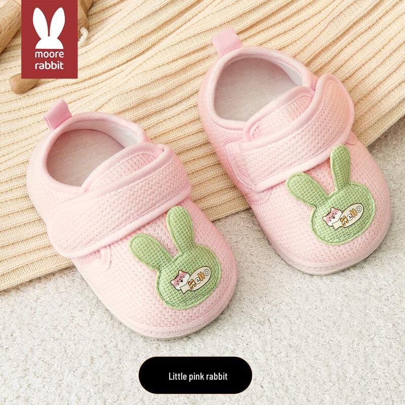 Mo er Rabbit Soft-Soled Pre-Walker Toddler Shoes 12