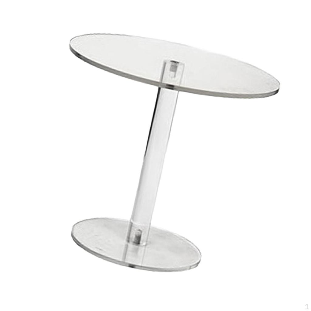Stand Dessert Acrylic Cake Candy Dish Plate Serving Platter For Table