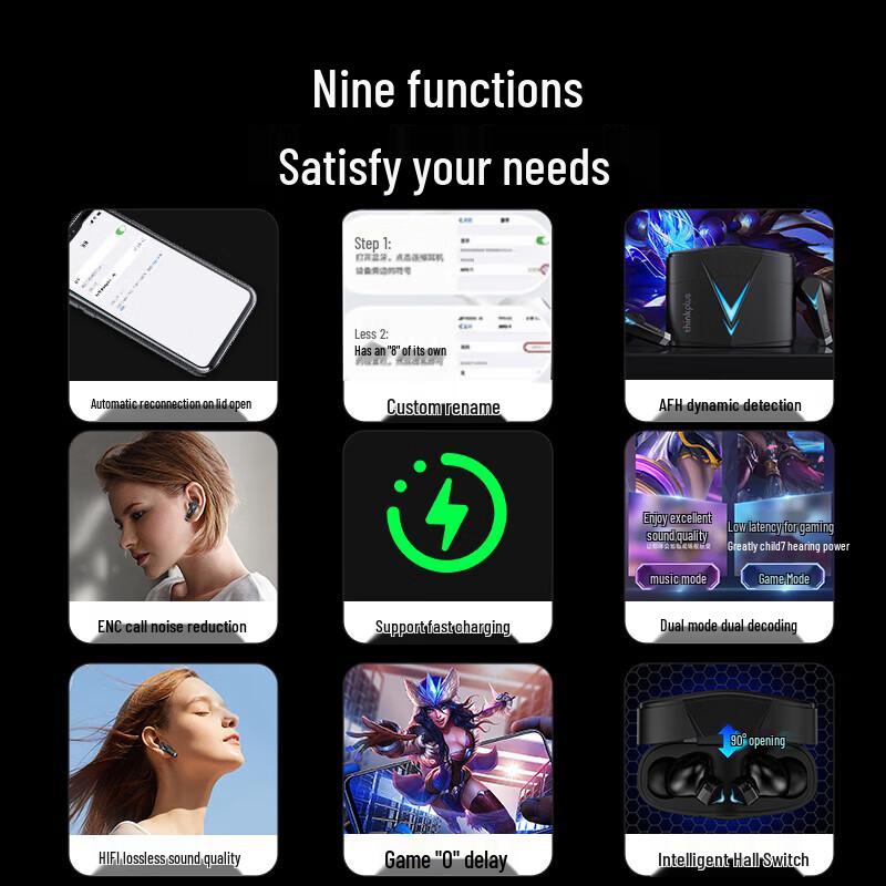 ThinkPlus LP6 True Wireless Sport Earbuds