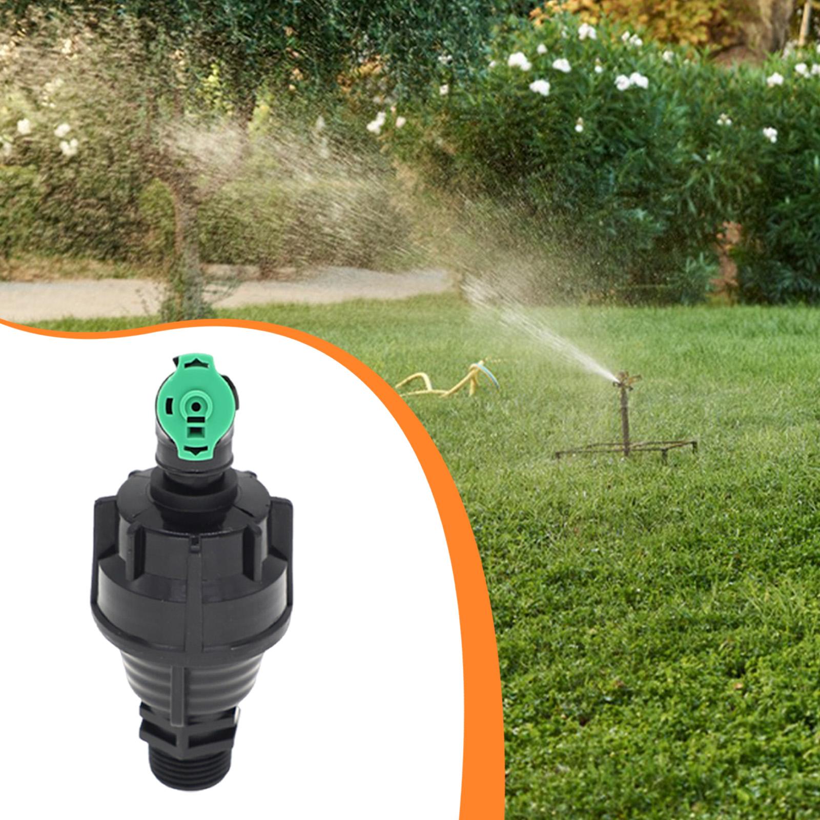 PP Plastic 360 Degree Rotating Lawn Sprinkler Irrigation Nozzle for Garden Farm Greenhouse Watering