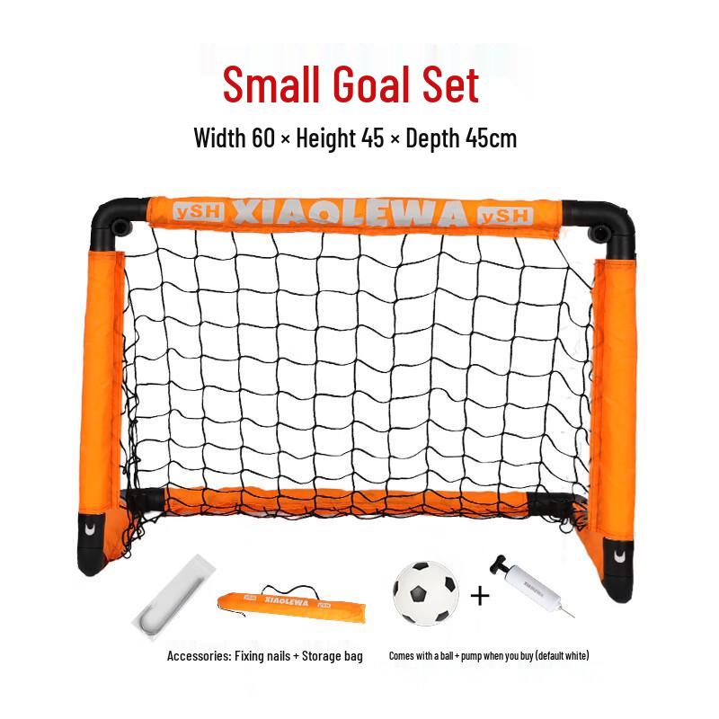 DeRuiEn Portable Foldable 5-A-Side Soccer Goal