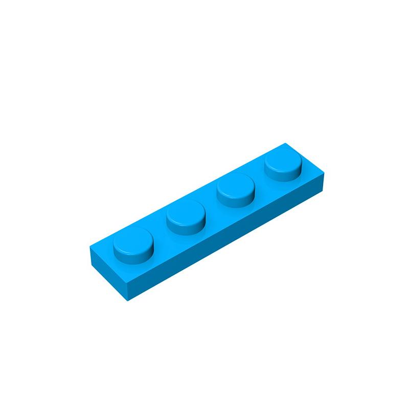 

3710 Пластина 1x4 Кирпичи Коллекции Набор Модульные Игрушки Для Технических MOC DIY Подарки Строительные Блоки Совместимые небесно-голубой