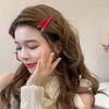 Mini Vegetable Hair Clip Solid Color Funny Barrette Creative Food Side Bangs Clip  Travel