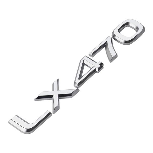 

Задний багажник автомобиля LX470 LX570, наклейка с логотипом, тюнинг автомобиля, задняя дверь, буквенная эмблема, значок, наклейка, наклейка LX570 серебряный