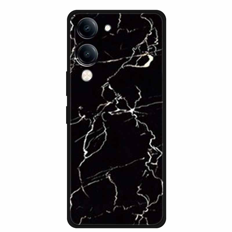 For Vivo Y29s Case Phone Cover Black Silicone Soft Case for Vivo Y19s GT Cover 6.74" Shell Dustproof Coque VIVO Y19sGT Y29 S 5G