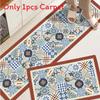 Pvc Long Rectangular Kitchen Floor Mat Waterproof Oilproof Nonslip For House Kitchen
