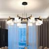 Kryształowy żyrandol LED do salonu, lampa sufitowa, żyrandol do restauracji, lampa sufitowa do sypialni