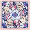 100cm Fresh Women Printed Sunscreen Shawl Scarf Large Square  Scarf Hijabs
