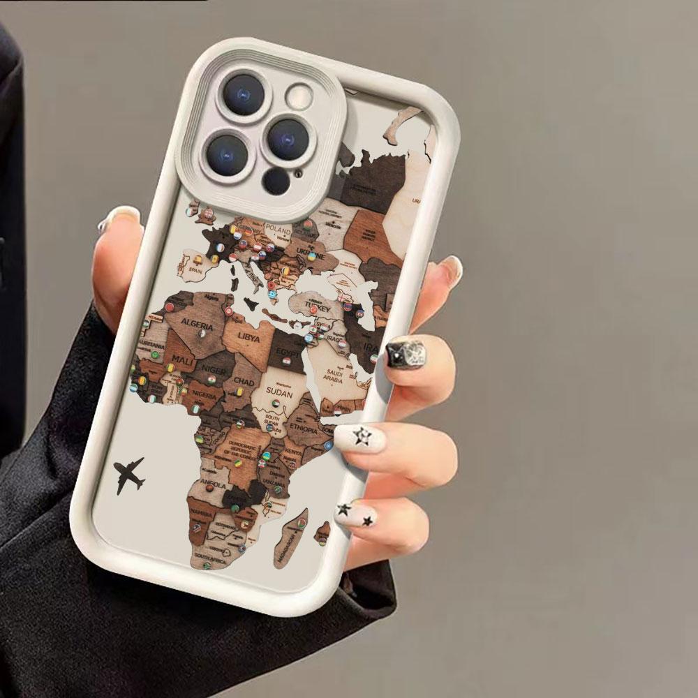 

Planes World Map Travel Cool Case For Samsung Galaxy A55 A54 A53 A52 A51 A73 A71 A35 A34 A33 A32 A31 A25 A24 A23 A21S A20S Cover Samsung A55 5G