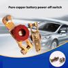 Universal Battery Isolator with Knob Battery Shut Offs Switch for Car Truck Top Post Battery Disconnect Switch