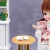 Practical Small Dollhouses Food Storage Containers Clear Sturdy Plastic Food Boxes Portable for Crafting Supplies